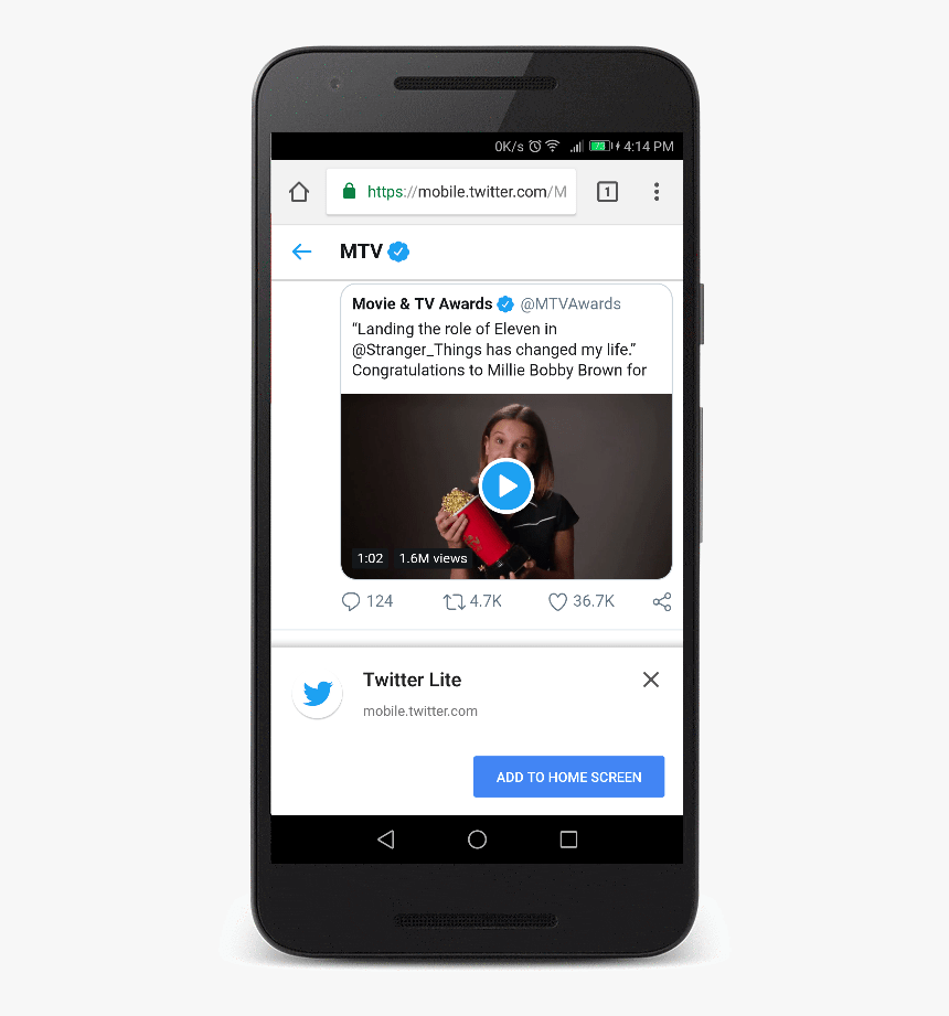 Twitter Pwa, HD Png Download, Free Download