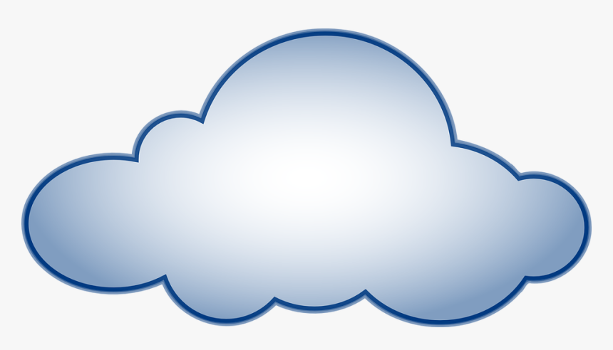 Cloud, Weather, Rainy, Blue - Cloud Clipart, HD Png Download, Free Download