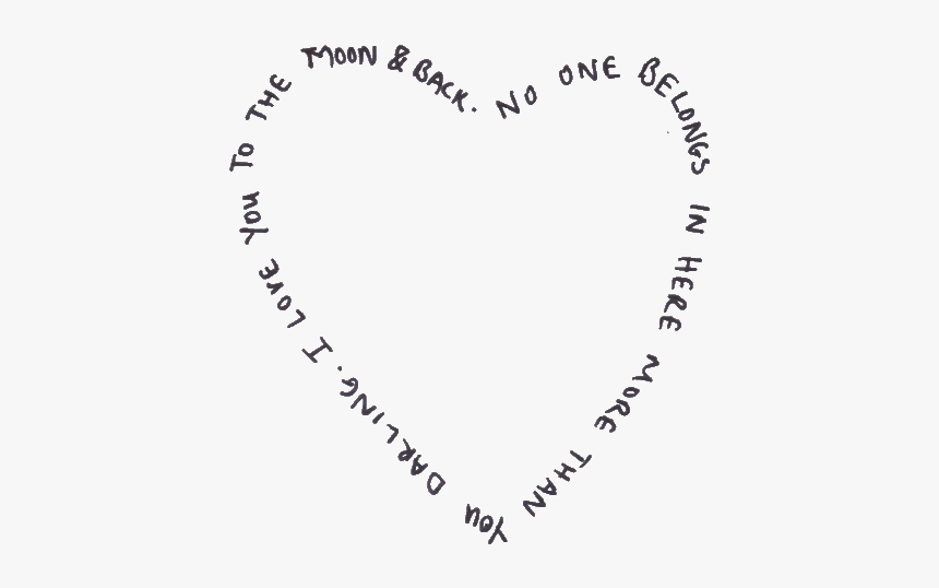 Png, Quotes, And Tumblr Image - Heart, Transparent Png, Free Download
