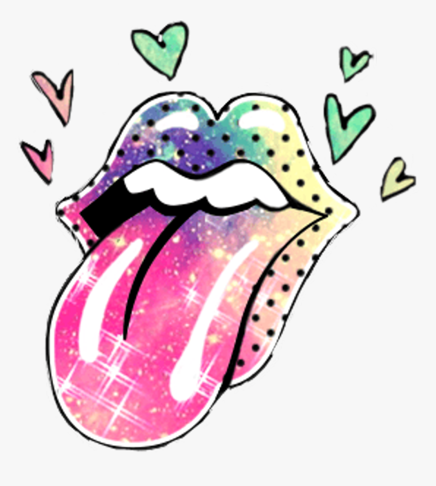 Dibujo Kawaii Sticker By - Rock N Roll Png, Transparent Png, Free Download
