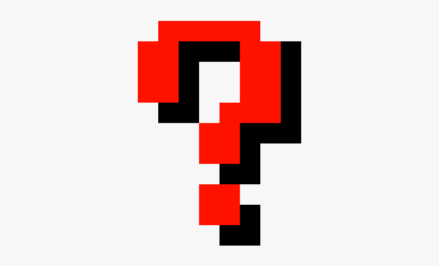 Pixel Question Mark Png - Question Mark Pixel Art, Transparent Png, Free Download