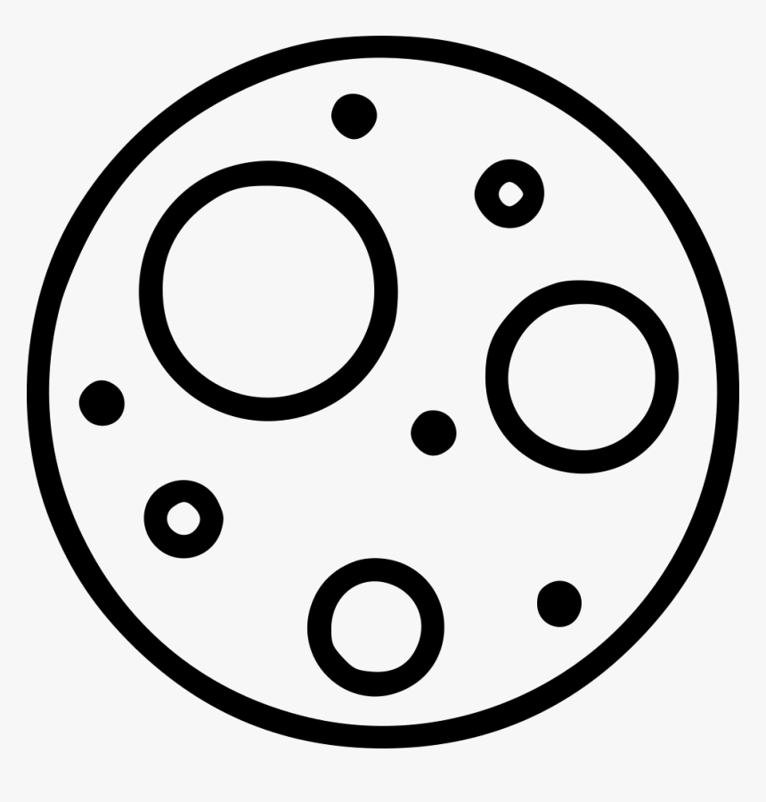 Moon Png Doodle - Circle, Transparent Png, Free Download