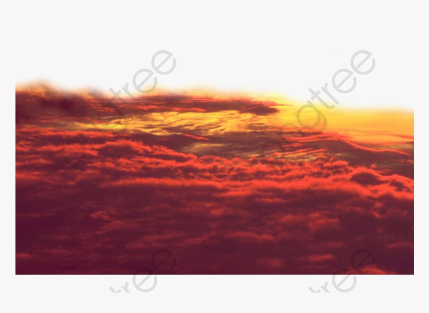 Inky Clouds Filled The Sky - Sunset Clouds Png, Transparent Png, Free Download