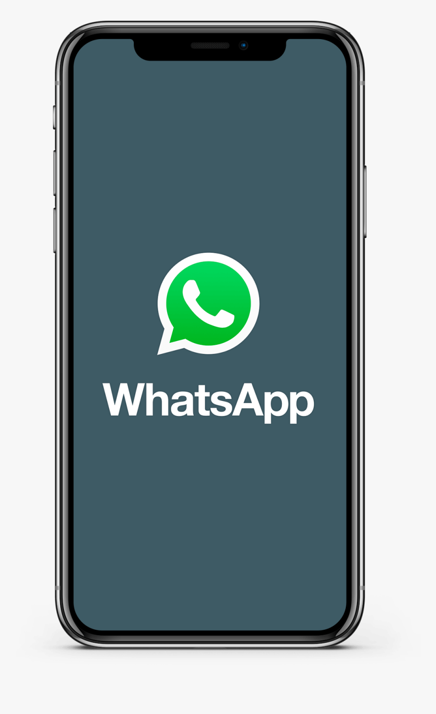Whatsapp App Iphone Whatsapp Icon On Phone Hd Png Download Kindpng