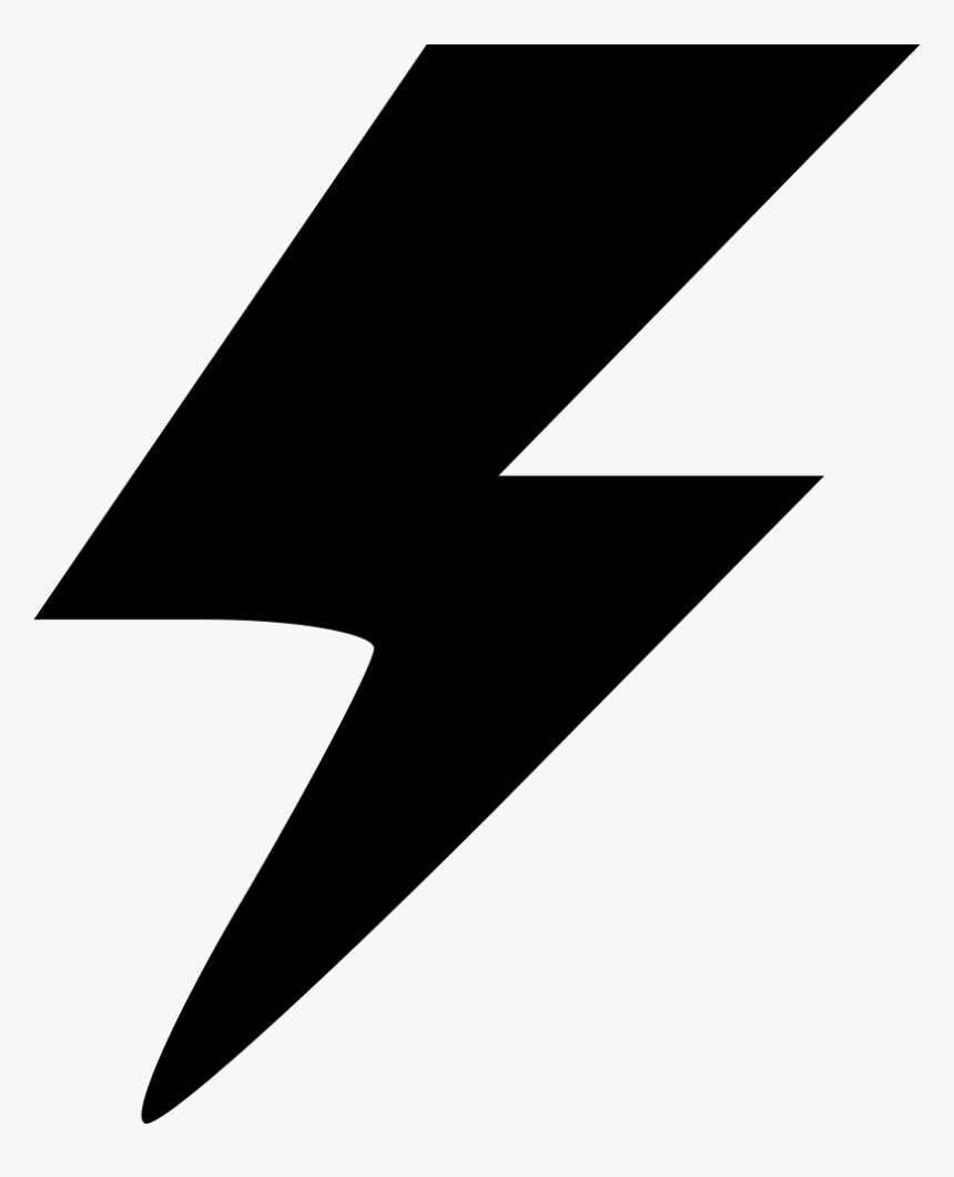 Lightning - Png Lightning Black Clipart, Transparent Png, Free Download