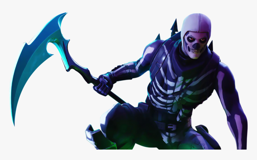 Transparent Fortnite Scar Png - Fortnite Skull Trooper Png, Png Download, Free Download