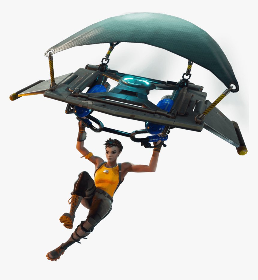 Fortnite Glider - Fortnite Parachute, HD Png Download, Free Download