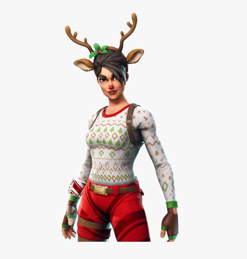 Fortnite Battle Royale Character Png - Fortnite Red Nosed Raider Png, Transparent Png, Free Download