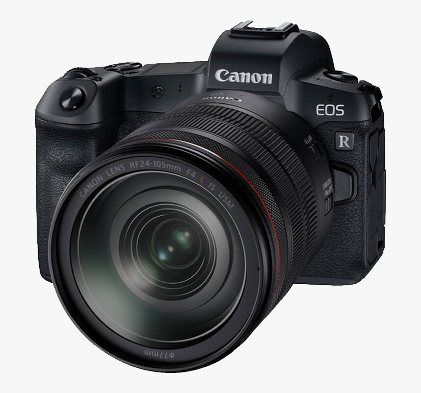 Camera Png Free Background - Canon Eos R Rf 24 105mm, Transparent Png, Free Download