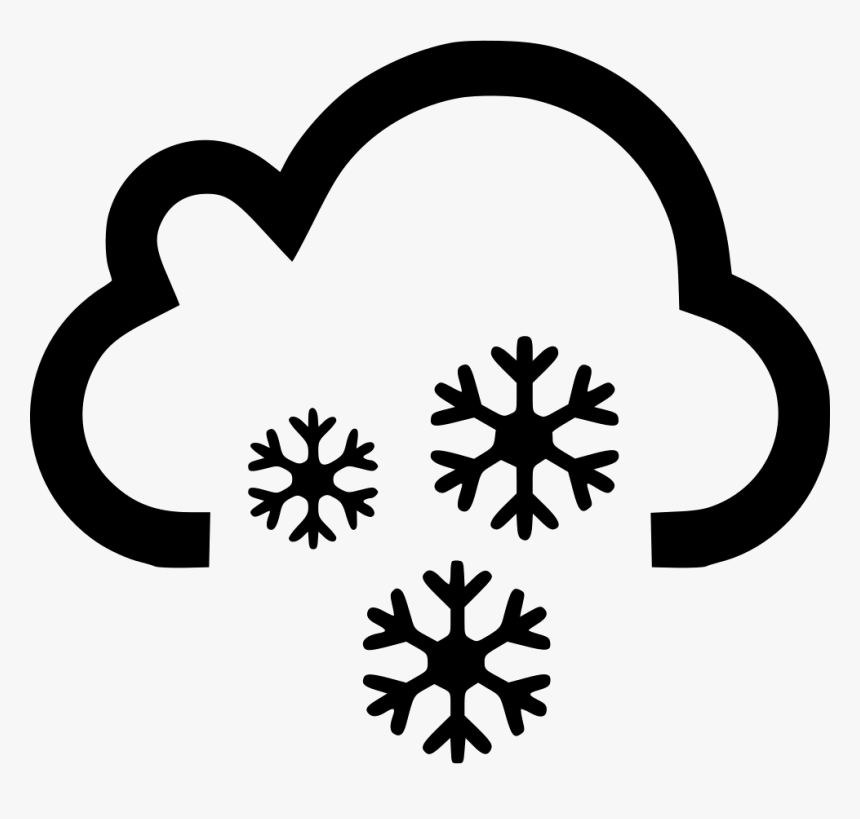 Cloud Snow Snowing - Cloud Thunder Sun Png, Transparent Png, Free Download