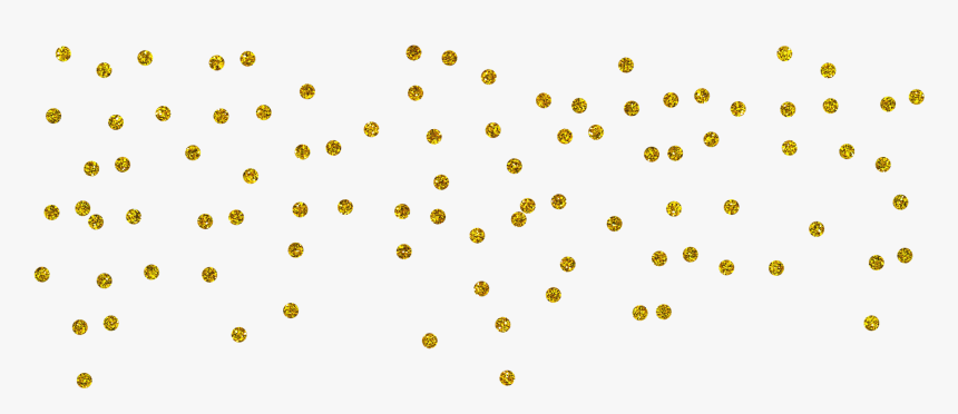Gold Sparkle Png For Kids - Gold Foil Png Confetti, Transparent Png, Free Download