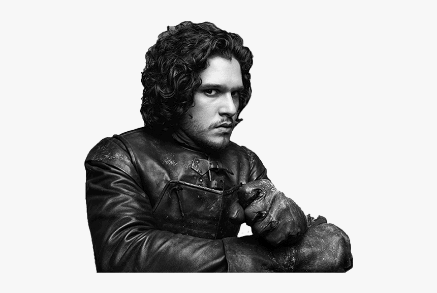 Download Jon Snow Png Hd - Jon Snow Black And White, Transparent Png, Free Download