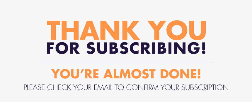Thanks For Your Subscribe, HD Png Download, Free Download