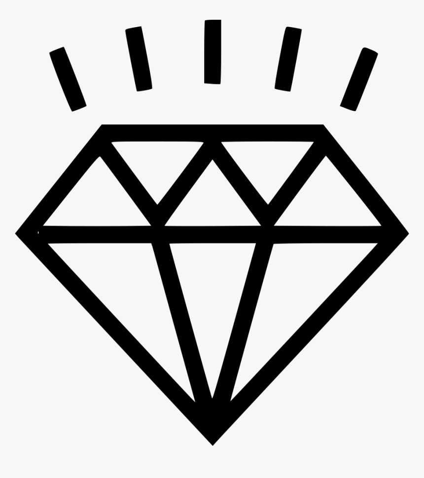 Diamond Png Icon - Diamond Icon Png, Transparent Png, Free Download