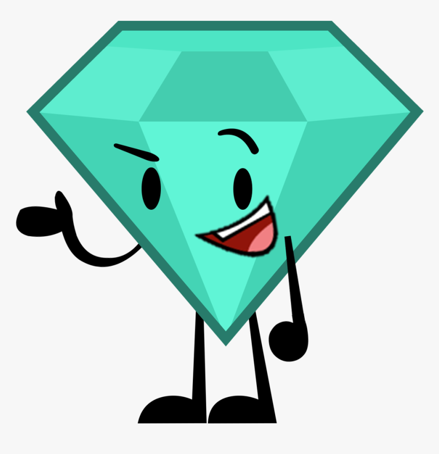 Cartoon Diamond Png Picture Free Download - Inanimate Objects 3 Characters, Transparent Png, Free Download
