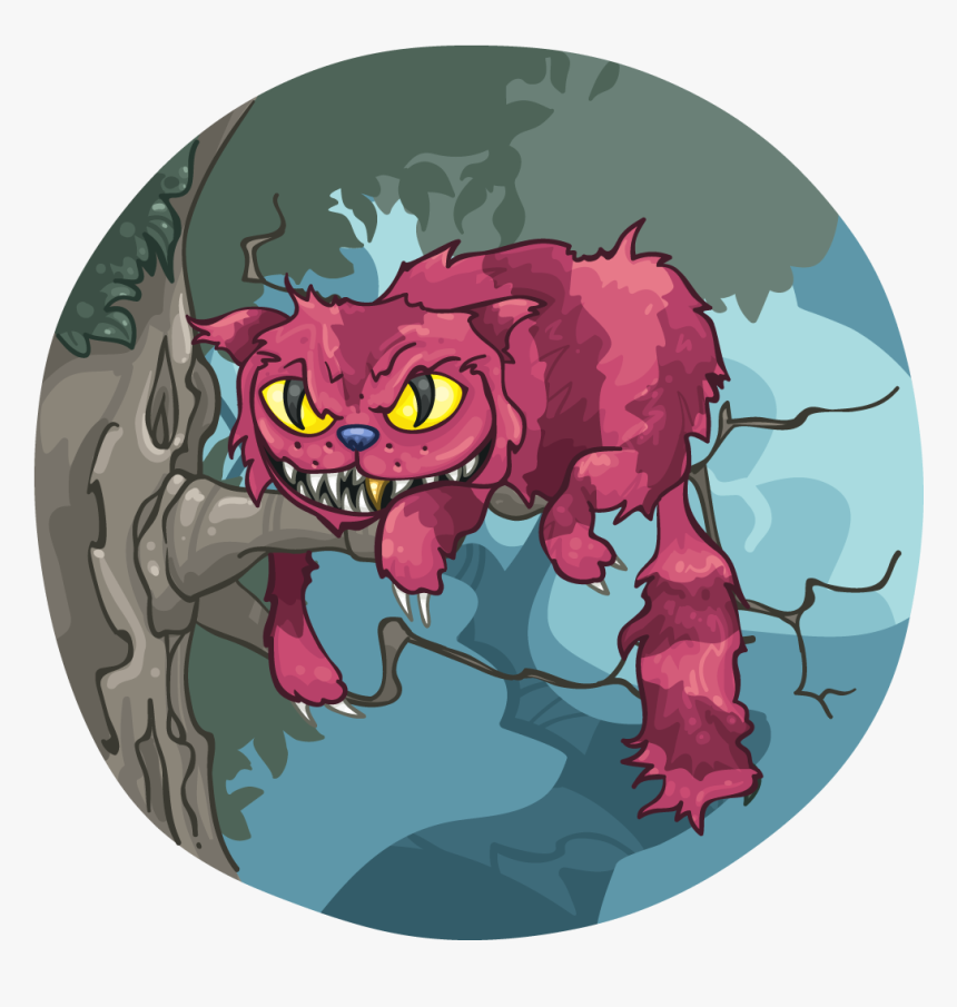 Transparent Cheshire Cat Png - Cartoon, Png Download, Free Download