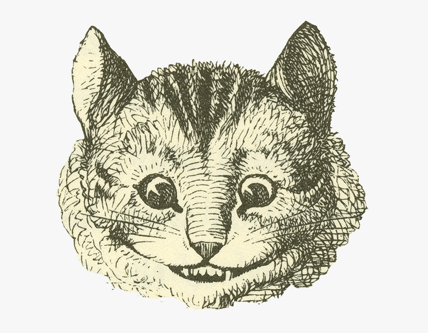 Cheshire Cat - John Tenniel Cheshire Cat, HD Png Download, Free Download