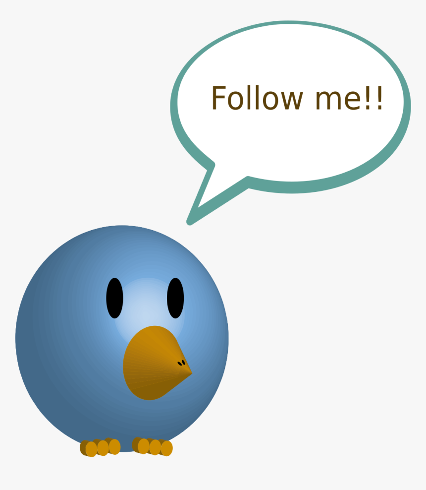 Pajarito Twitter Clip Arts - Cartoon, HD Png Download, Free Download