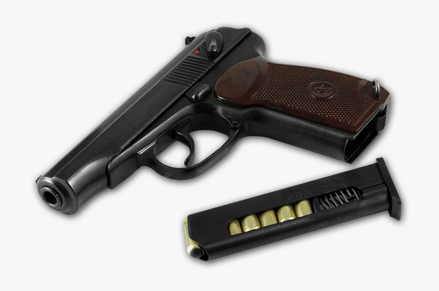 Makarov Handgun Png Image - Makarov Png, Transparent Png, Free Download