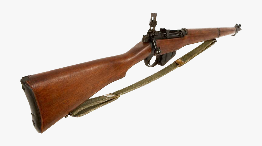 Bolt Action Rifle No Background Gun - Lee Enfield 303 Mk1, HD Png Download, Free Download