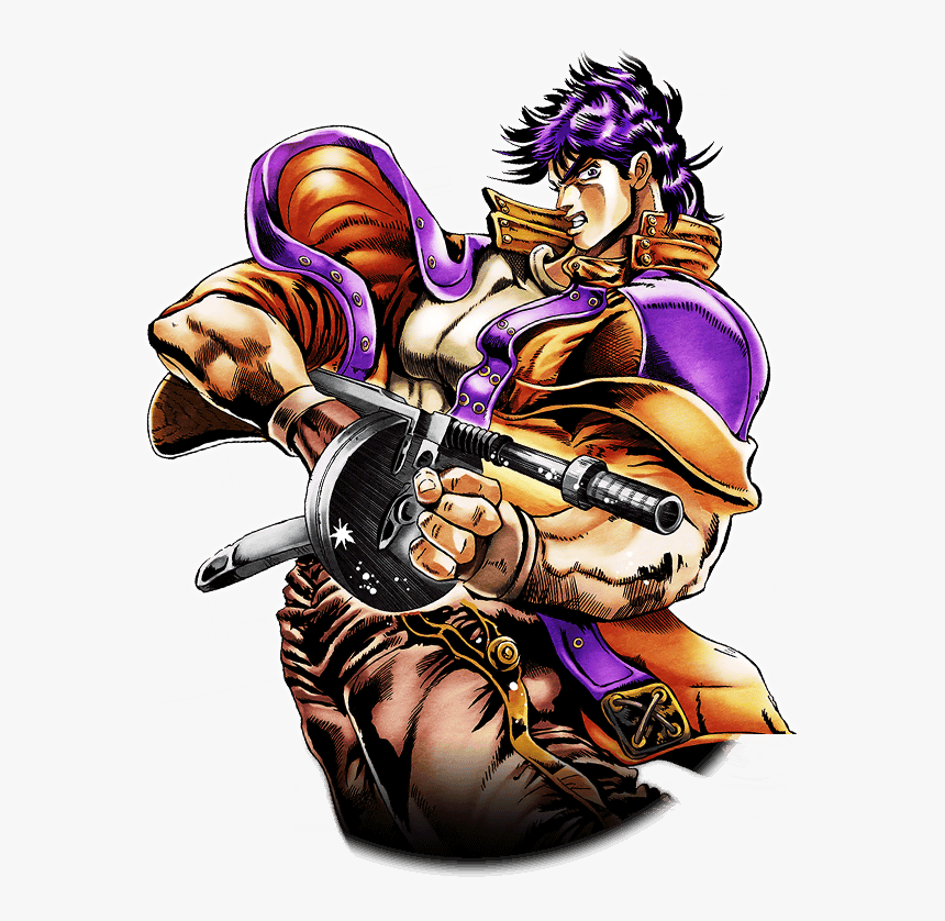 Unit Joseph Joestar - Jojo Stardust Shooters Art, HD Png Download, Free Download