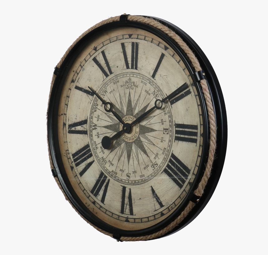 Wall Clock Side View Png, Transparent Png, Free Download