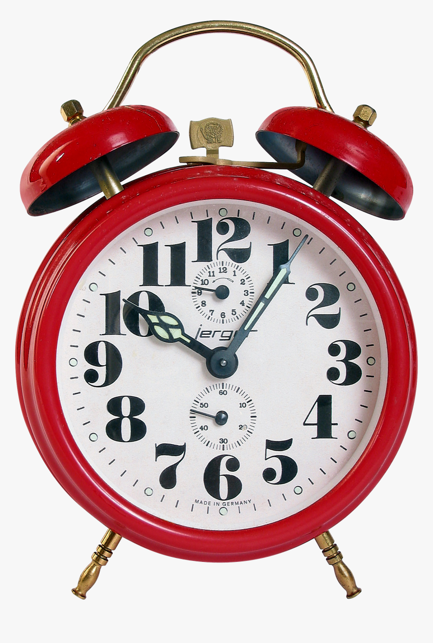 Red Alarm Clock Png Image - Red Alarm Clock Png, Transparent Png, Free Download