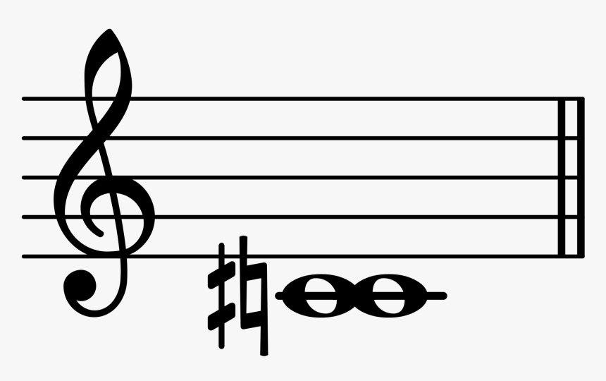 Now You Can Download Music Notes Png Icon - Treble Clef Note C5, Transparent Png, Free Download