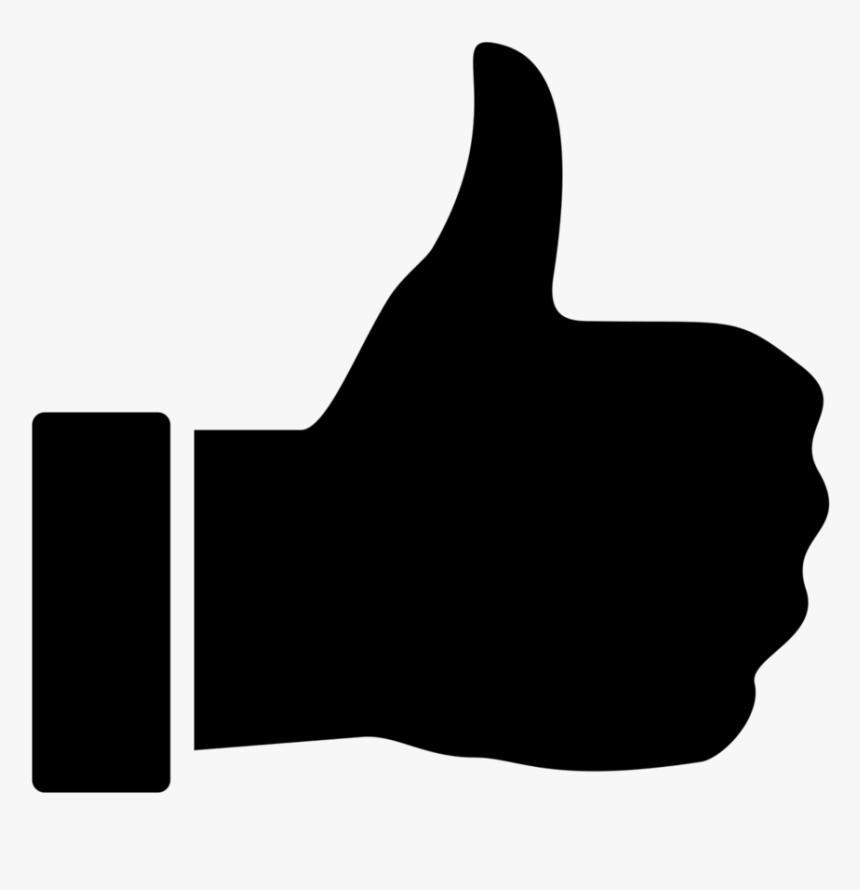 Black Thumbs Up Icon - Black Thumbs Up Png, Transparent Png, Free Download