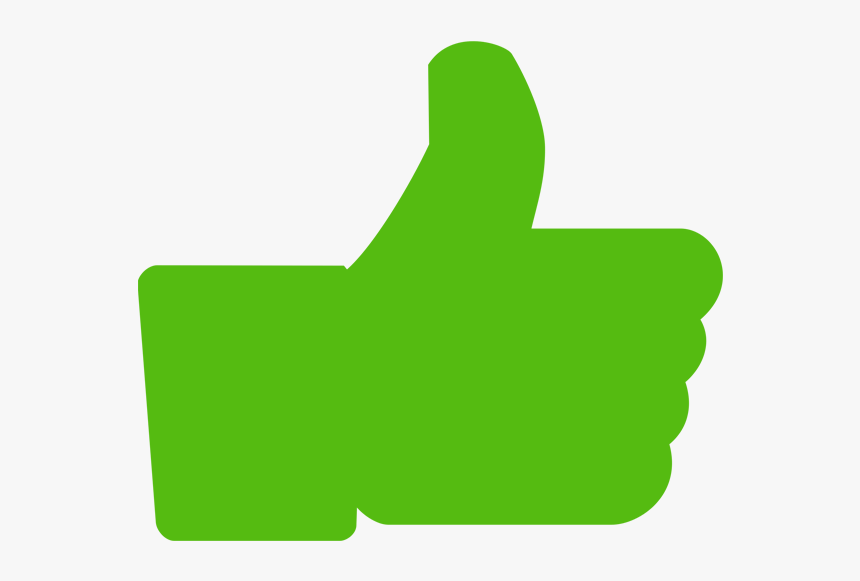 Green Thumbs Up Png, Transparent Png, Free Download