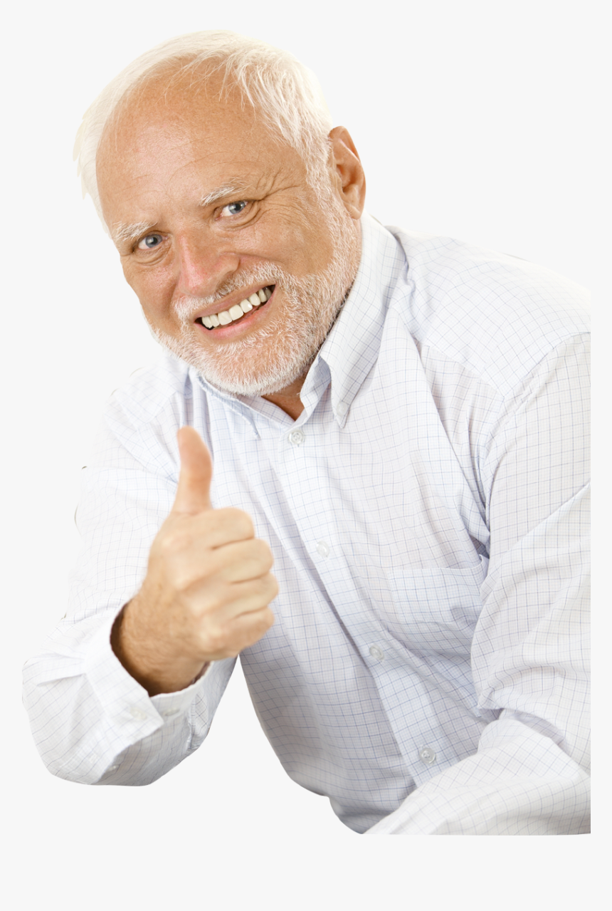 Harold Thumbs Up , Png Download - Thumbs Up Meme Png, Transparent Png, Free Download