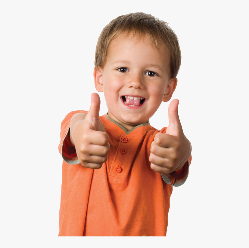 Thumbs Up Kid Png - Happy Kid, Transparent Png, Free Download