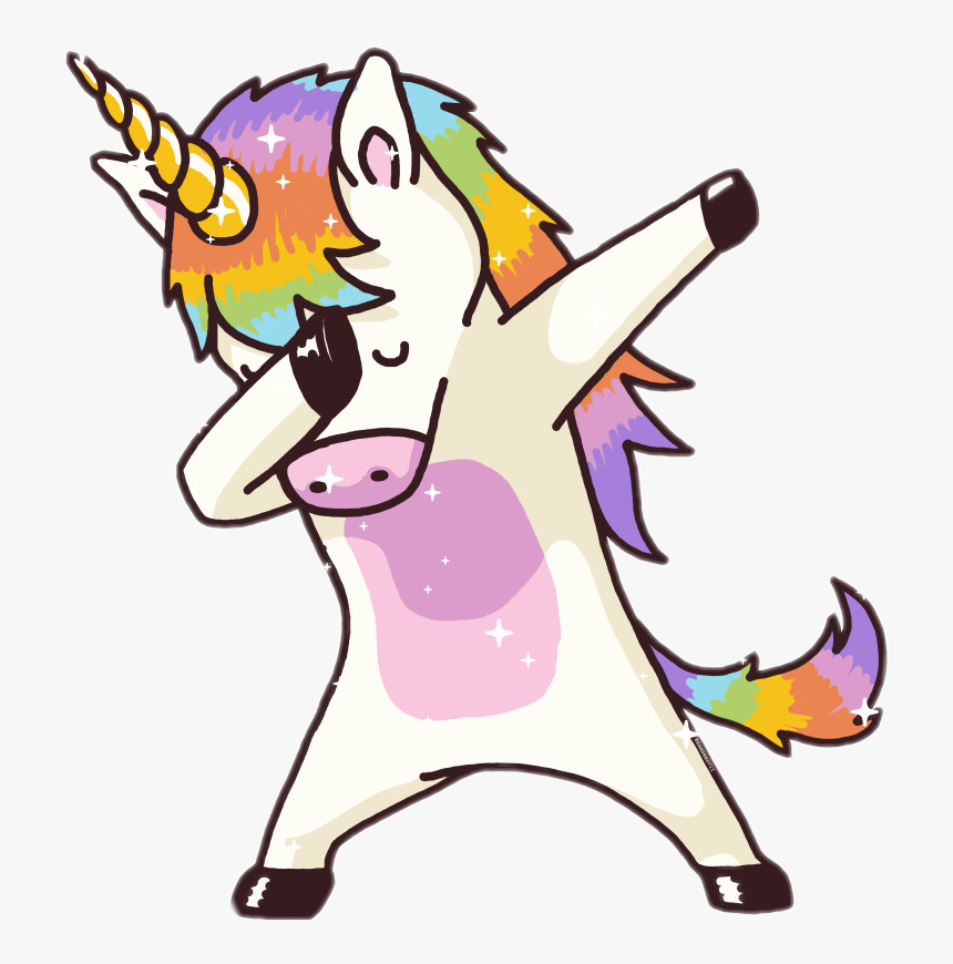 Unicorn Png Tumblr - Dibujos De Unicornios, Transparent Png, Free Download