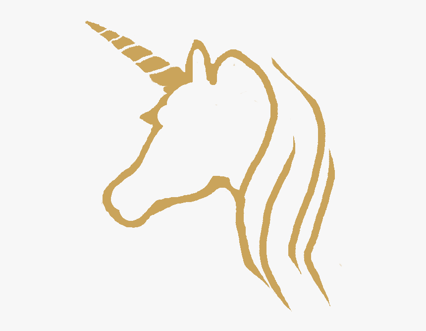 Gold Unicorn Png - Gold Unicorn Png Transparent, Png Download, Free Download