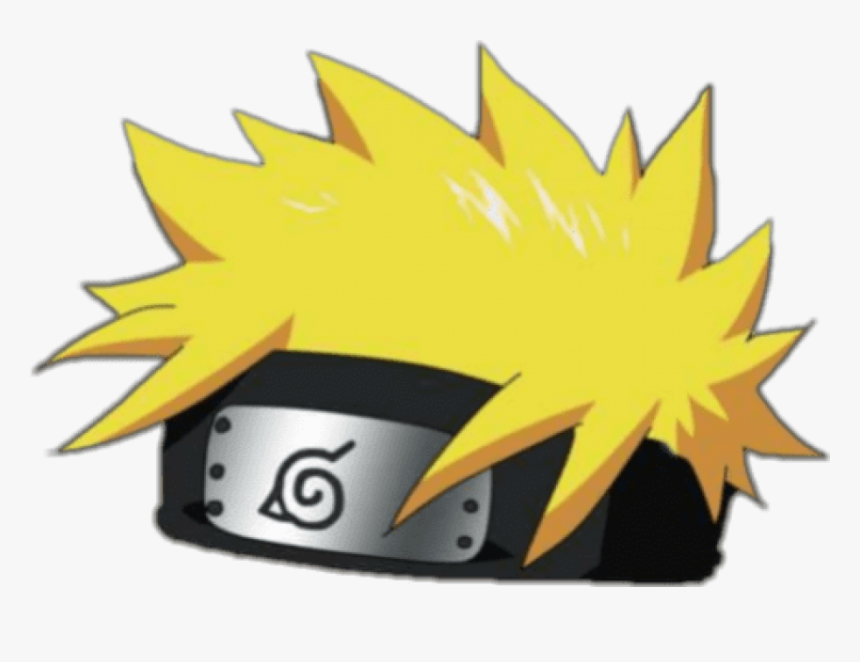Naruto Hair Png - Naruto Headband And Hair, Transparent Png, Free Download