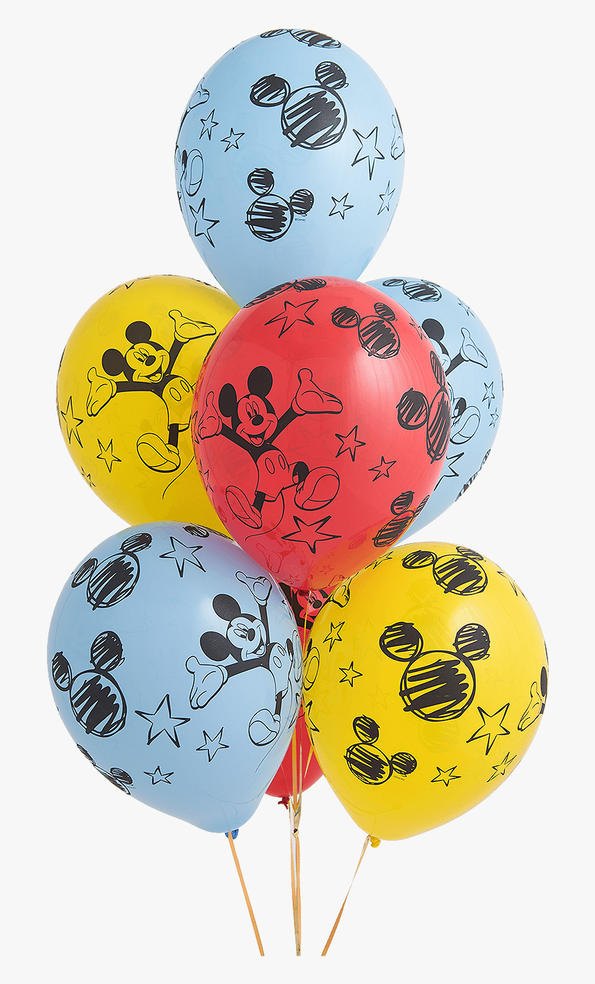 Mickey Balloons Png - Balloon, Transparent Png, Free Download