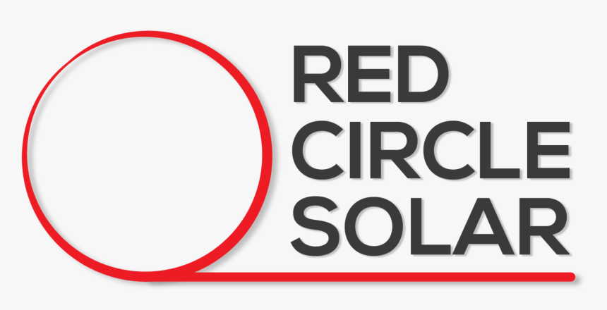 Red Circle Solar - Red Circle Solar Logo, HD Png Download, Free Download