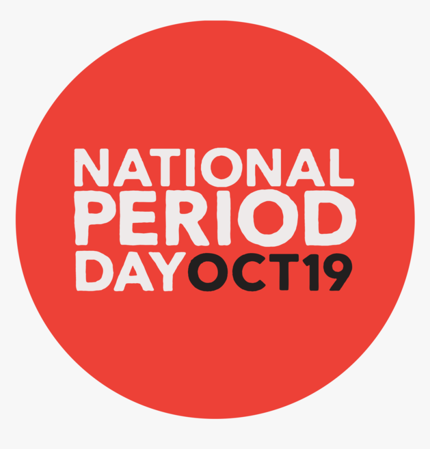 Logo Circle Red - National Period Day Rally, HD Png Download, Free Download