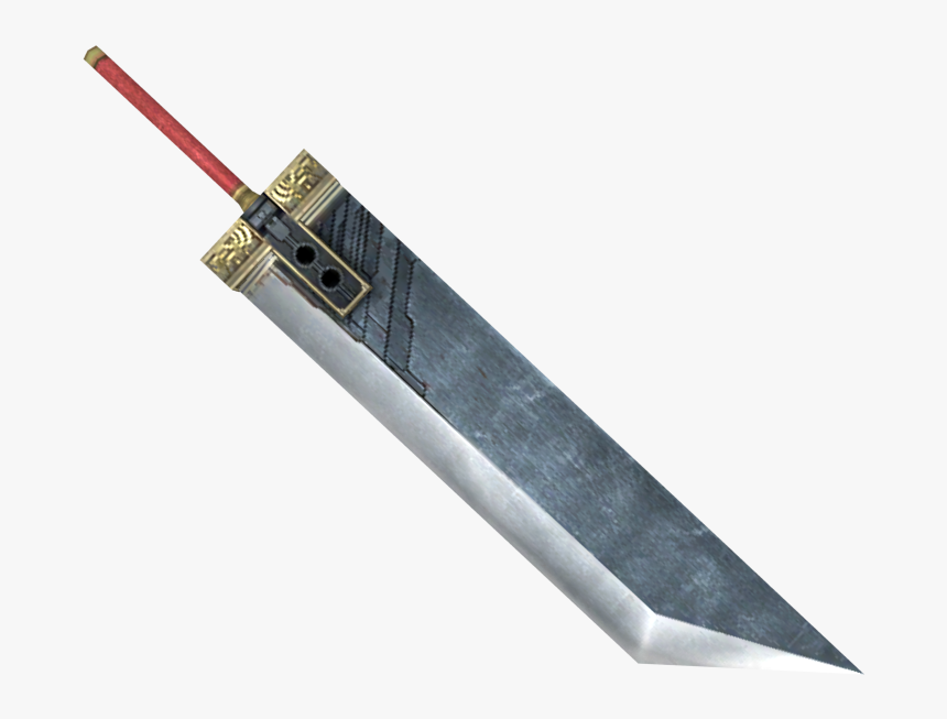 Buster Sword Png - Final Fantasy 7 Buster Sword Png, Transparent Png, Free Download