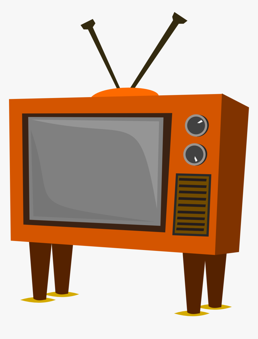 Tv Clipart - Old Television Clipart, HD Png Download, Free Download