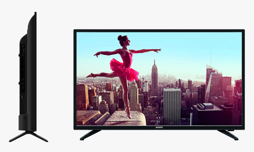 Sanyo 32 Inch Led Hd Tv - Ballerina In The City, HD Png Download, Free Download