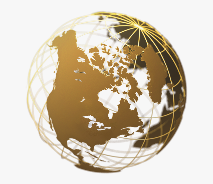 Globe, Fortune Minerals Limited Our Assets - Gold Globe North America, HD Png Download, Free Download