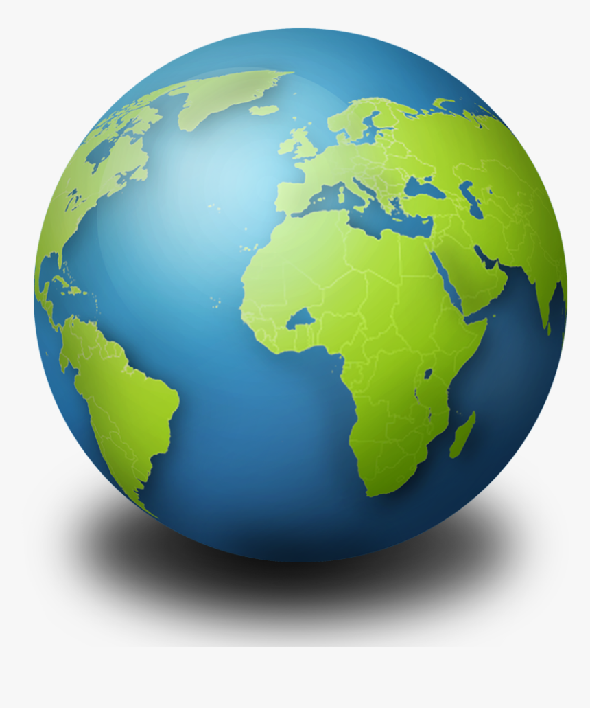 Transparent World Globe Png - Globe Green, Png Download, Free Download