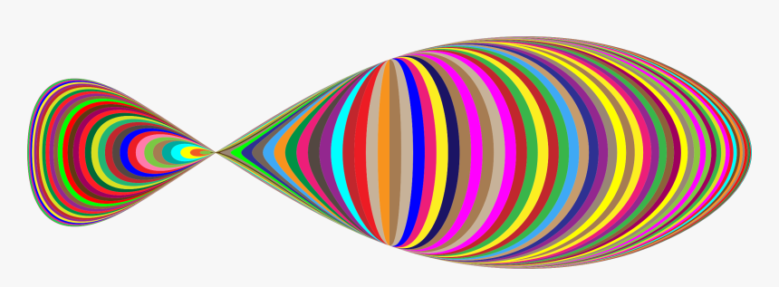 Colorful Abstract Fish Clip Arts - Drawing, HD Png Download, Free Download