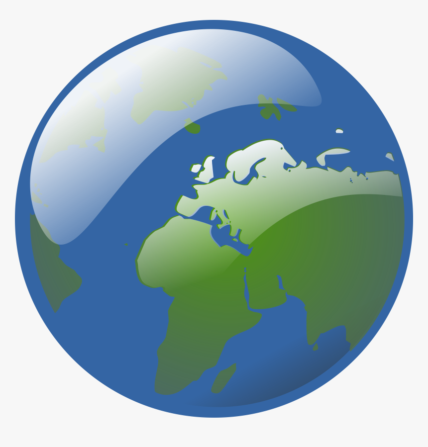 Earth Globe Clip Arts - Globe With No Background, HD Png Download, Free Download