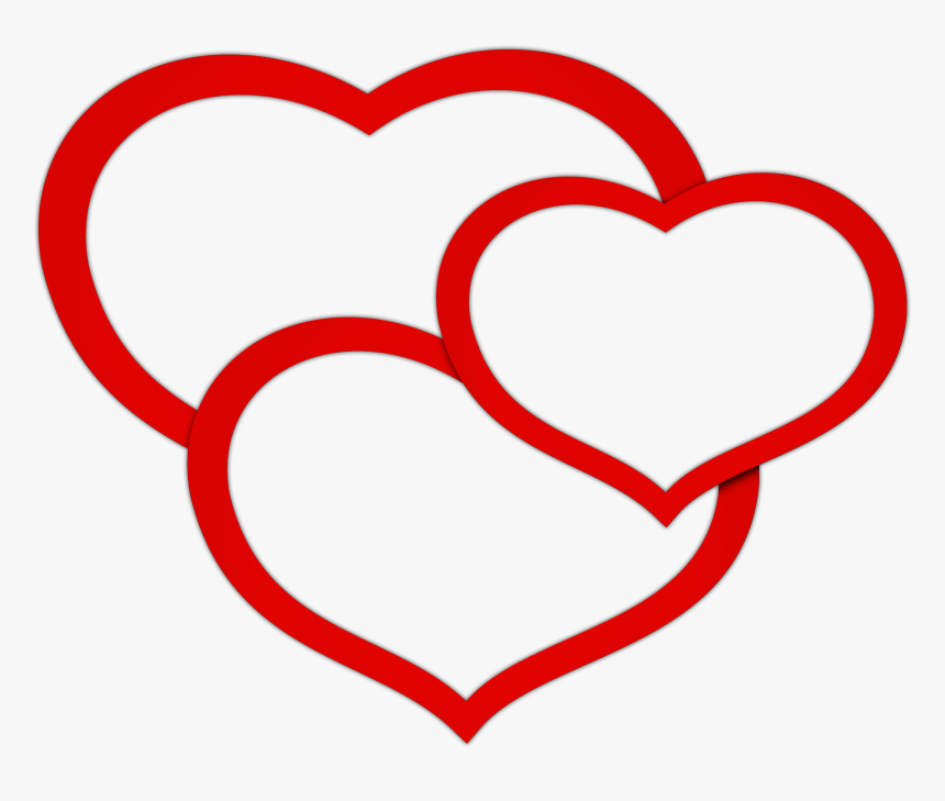 Transparent Red Triple Hearts Png Clipart Picture, Png Download, Free Download