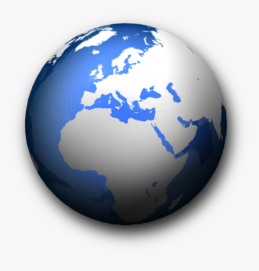 Earth Globe Png - Public Domain Photo Of The Globe, Transparent Png, Free Download