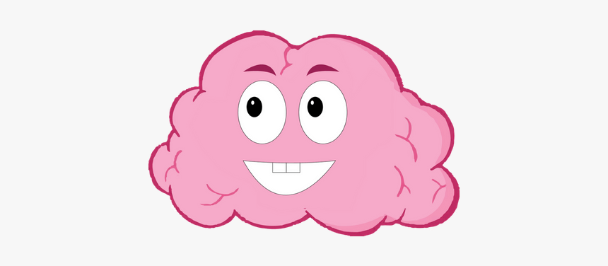 Happy Brain Png - Brain Cartoon, Transparent Png - kindpng