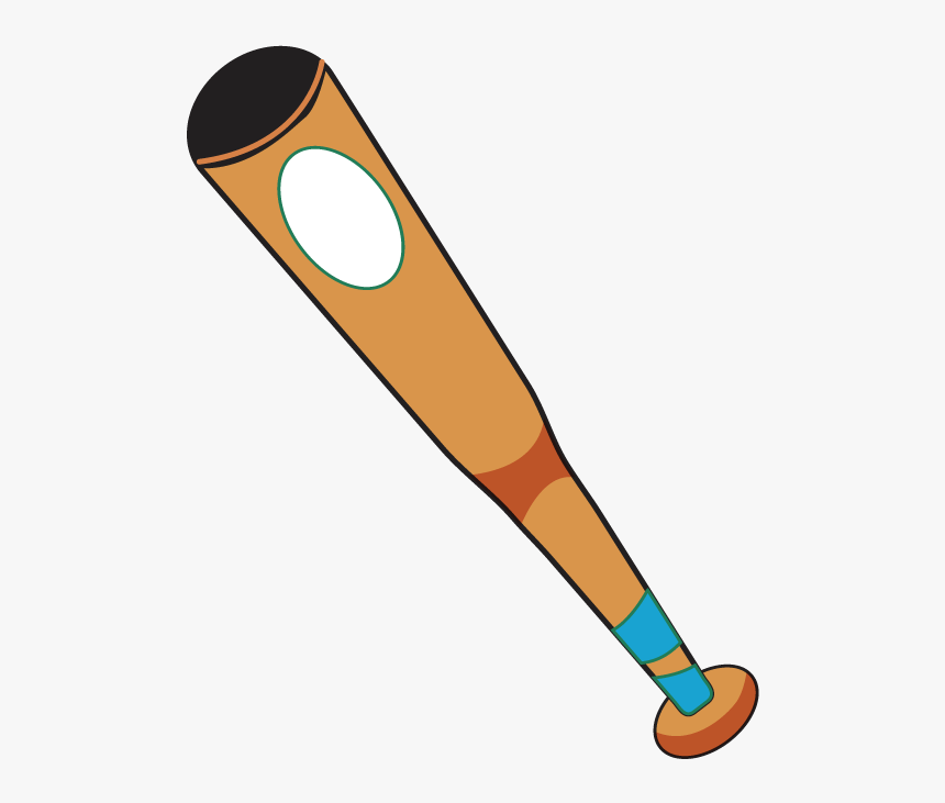 Cartoon Transparent Background Baseball Bat, HD Png Download, Free Download
