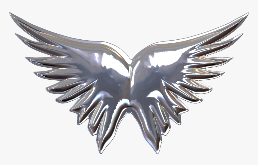 Angel Wings Png For Kids - Silver Angel Wings Png, Transparent Png, Free Download